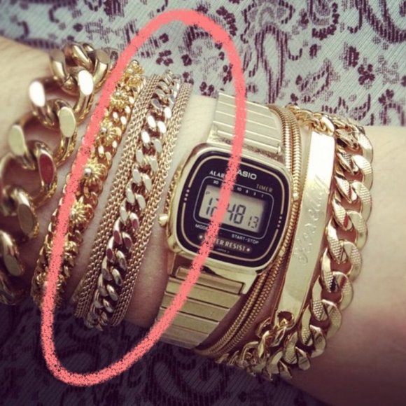 Vintage SARAH COVENTRY Mesh Gold Tone Bracelet - Picture 2 of 9